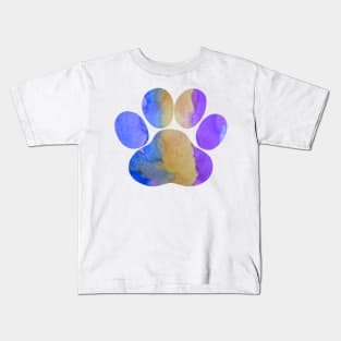 Dog Paw Kids T-Shirt